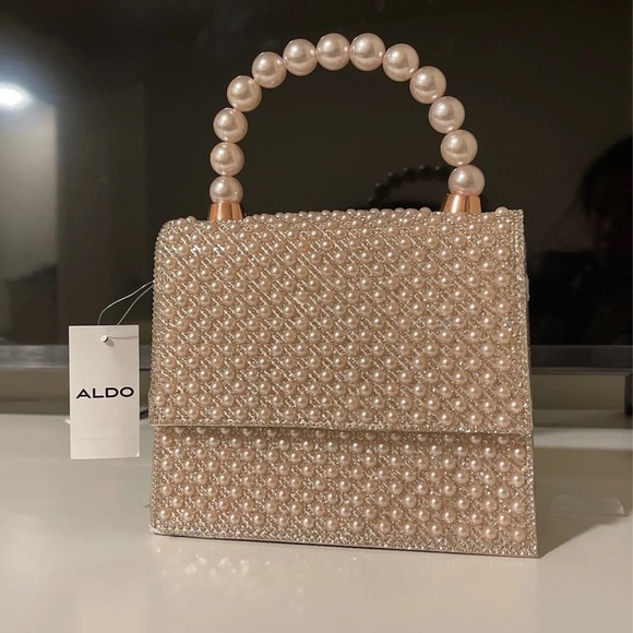 【ALDO】ゴージャス・パール☆Pearlesque☆ハンドバッグ Aldo | Bags | Aldo Pearl Purse | Poshmark